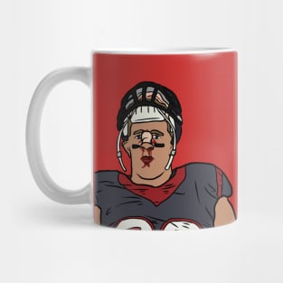 JJ Watt Bloody Nose Mug